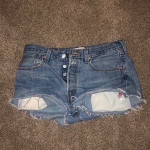 Levi 501 jean shorts